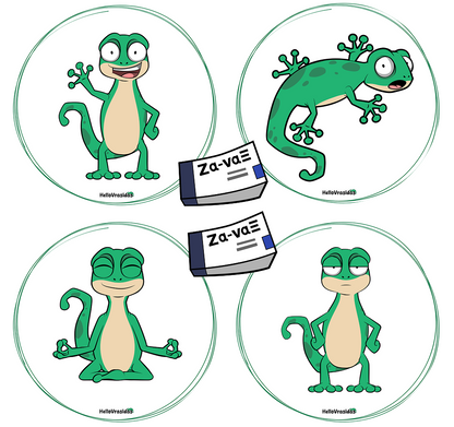 Sticker pack of 6